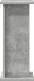 vidaXL Βάση φυτών 2 pcs Σκυρόχρωμο Γκρι 25 x 25,5 x 60,5 εκ.