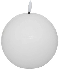 Διακοσμητικό Φωτιστικό Κερί Led (Φ10x11) A-S Molia Blanc 200667A