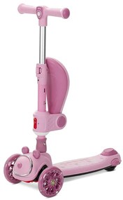 Πατίνι Scooter Swiftie Τρίτροχο Αναδιπλούμενο με Κάθισμα  Pink  10390220003 Lorelli