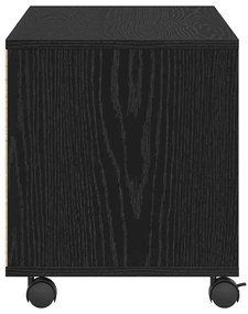 vidaXL Ντουλάπι TV Μαύρο 90 x 35 x 35 cm Επεξεργασμένο ξύλο