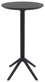 Τραπέζι - Stand Bar Sky 20.0296 60Χ108cm Black