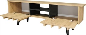 Έπιπλο τηλεόρασης Gemma sepet oak 150x35x47εκ