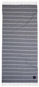 Πετσέτα Θαλάσσης - Παρεό 3845 Grey Greenwich Polo Club Beach 80x170cm 100% Cotton