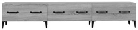 vidaXL Έπιπλο Τηλεόρασης Γκρι Sonoma 150x34,5x30εκ. Επεξεργασμένο Ξύλο