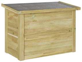 vidaXL Κουτί Αποθήκευσης 44x80x57 cm Εμποτισμένο Ξύλο Πεύκου
