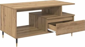 vidaXL Τραπεζάκι σαλονιού Artisan Oak 90 x 49 x 45 εκ