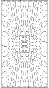 Intra απο ξύλο plywood 3mm-4mm πάχος - Hak 3d yuvarlak2 Seperat R Δίασταση 30x30 cm Intraeaxys-m1dndeok