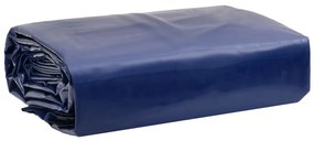 vidaXL Μουσαμάς Μπλε 4 x 7 μ. 650 γρ./μ²