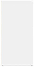 vidaXL Βοηθητικό Ντουλάπι Λευκό 59 x 39 x 80 εκ. Επεξεργασμένο Ξύλο