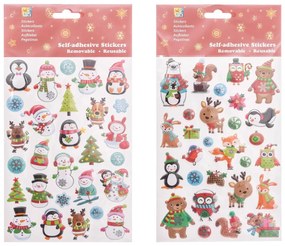 Χριστουγεννιάτικα Αυτοκόλλητα Fééric Lights &amp; Christmas, σε 2 επιλογές σχεδίων