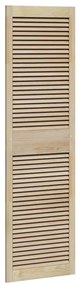 vidaXL Πόρτες Ντουλάπας Other με πόρτα 4 pcs Καφέ 170 x 49.5 x 2.1 εκ