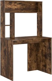 vidaXL Γραφείο Καπνιστό Δρύς 91 x 50 x 149 cm Επεξεργασμένο Ξύλο