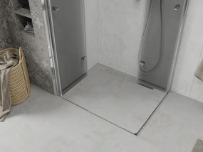 Mexen Lima Διπλή πτυσσόμενη καμπίνα ντους 100 x 80 cm, διάφανη, χρώμιο