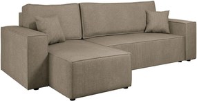 Γωνιακός καναπές Karl II -Kafe - 244.00Χ145.00Χ82.00cm