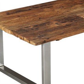 vidaXL Τραπεζάκι Σαλονιού 100 x 60 x 38 εκ. Μασίφ Ανακυκλωμένο Ξύλο