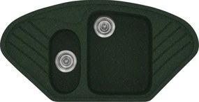 Sanitec Classic 302 (96×51) - Γρανιτένιος νεροχύτης - Granite GREEN