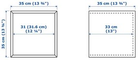 EKET σύνθεση αποθήκευσης τοίχου, 105x35x70 cm 595.216.87