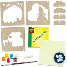 Σετ Ζωγραφικής SES Creative glows in the dark