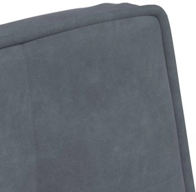 vidaXL Καρέκλα χαλάρωσης Σκούρο Γκρι 64x74x84 cm Βελούδο