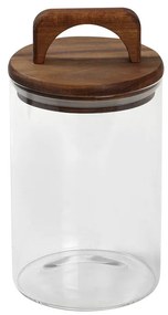 Δοχείο Κουζίνας Γυάλινο Με Καπάκι Bamboo 950ml-10x19,5εκ. ESPIEL TUL105K6