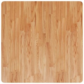 vidaXL Επιφάνεια Τραπεζιού Τετράγωνη Αν. Καφέ 80x80x2,5 εκ. Ξύλο Δρυς