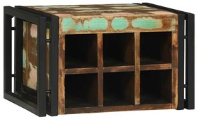 vidaXL Ράφι Κρασιού 46x35x27.5 εκ. Ανακυκλωμένο Ξύλο