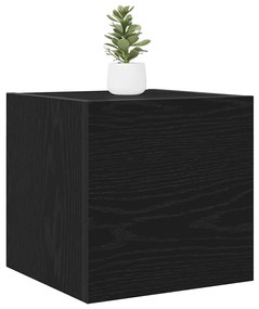 vidaXL Ντουλάπι TV 2 pcs Μαύρο 30.5 x 30 x 30 εκ. Επεξεργασμένο ξύλο