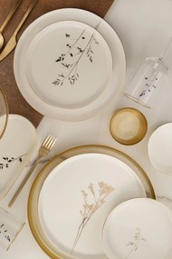 Dinner Set (27 Pieces) BNVFR27YT401267721 White
Gold