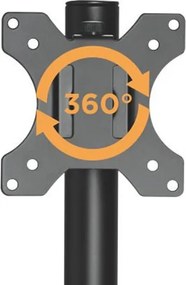 Βάση γραφείου BRATECK LDT40-G02 για 2 οθόνες 17"-32"