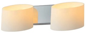 Φωτιστικό Τοίχου Wall &amp; Ceiling Luminaires OYD100452W White Μέταλλο,Γυαλί