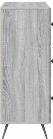 vidaXL Ντουλάπι με Συρτάρια 66 x 34,5 x 90 εκ Επεξεργασμένο Ξύλο