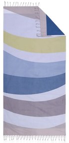 Πετσέτα Θαλάσσης - Παρεό Edem Blue Nef-Nef Θαλάσσης 90x170cm Βαμβάκι-Πολυέστερ