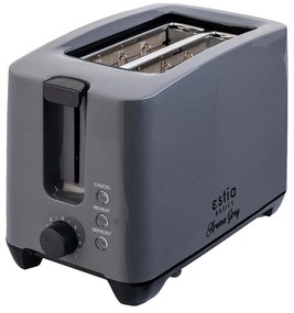 Estia 06-12243 Aroma Grey Φρυγανιέρα 2 Θέσεων 750W Γκρι
