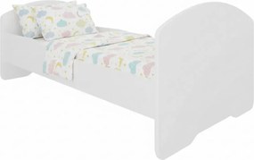 Παιδικό Κρεβάτι Belossi I-Λευκό-140 x 70-Χωρίς προστατευτικό