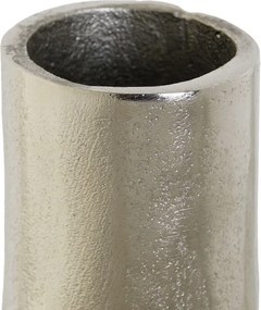 Βάζο DKD Home Decor Ασημί Αλουμίνιο 15 x 15 x 26 cm