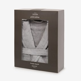 Μπουρνούζι Naf-Naf Bonjour Light Grey