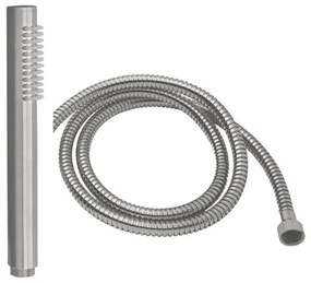 La Torre ELLE 316 Τηλέφωνο ντους &amp; Σπιράλ 1,5μ Inox Brushed
