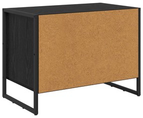 vidaXL Ντουλάπα Παπουτσιών με αποθήκευση Μαύρη Οξυά 60 x 35 x 44 εκ.