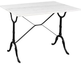 ΤΡΑΠΕΖΙ TEAGAN ΜΕ ΒΑΣΗ ΑΠΟ ΜΑΝΤΕΜΙ HM464 ΜΕ ΜΑΡΜΑΡΟ 100x60x72Υ εκ.