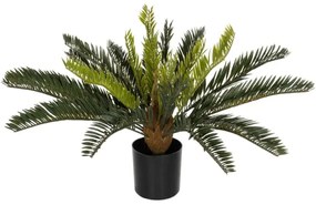 Τεχνητό Φυτό Cycas 21474 42cm Green-Brown GloboStar Πολυαιθυλένιο