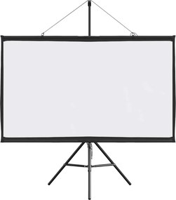 vidaXL Οθόνη Προβολής με Τρίποδο 72 Ιντσών 16:9