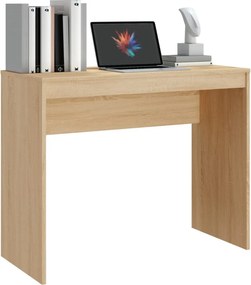 vidaXL Γραφείο Sonoma Δρυς 90 x 40 x 72 εκ. από Επεξεργασμένο Ξύλο