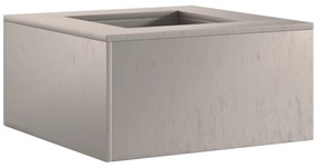 vidaXL Τζάκι Τετράγωνο 60x60x30 εκ. από ατσάλι ανθεκτικό στις καιρικές συνθήκες