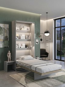 Κρεβάτι τοίχου Concept BC-90 x 200-Gkri