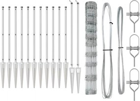 vidaXL Στύλος Περιφράξεων Γαλβανισμένο 25 x 1,2 μ Ατσάλι