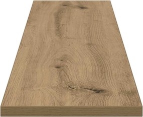 vidaXL Ράφι Βιβλίων 3 επιπέδων 4 pcs 100 x 20 x 1,5 cm Καφέ
