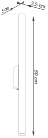 Sollux Φωτιστικό τοίχου Pastelo 2,2xG9/8w, Χρώμα άσπρο