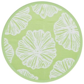 vidaXL Χαλί εξωτερικού χώρου ARAKIL Πράσινο Ø200 cm PP