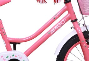 Magic 16 Inch 25 cm Girls Coaster Brake Pink