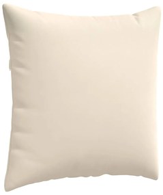 vidaXL Μαξιλάρι Καναπέ 2 pcs Μπεζ 60 x 60 cm ύφασμα